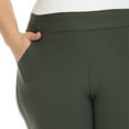 thumbnail image 4 of White Mark Pantalon Taille Haute Extensible pour Femmes, 4 of 5