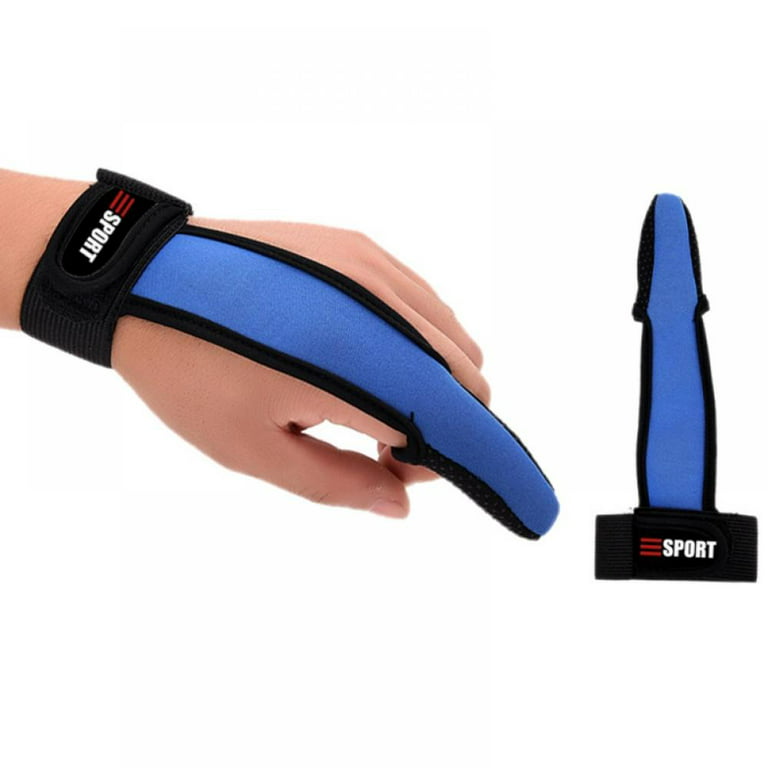 Professional Blue Anti-Slip Fishing Glove Single-Finger Gloves Finger  Protector