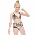 thumbnail image 5 of Adventure Time Poster Children's Swimsuit Girls Swimwear 2 Piece Bikini Sets Tankini Summer Beach Vacation Bathing Suit Beachwear, 5 of 7
