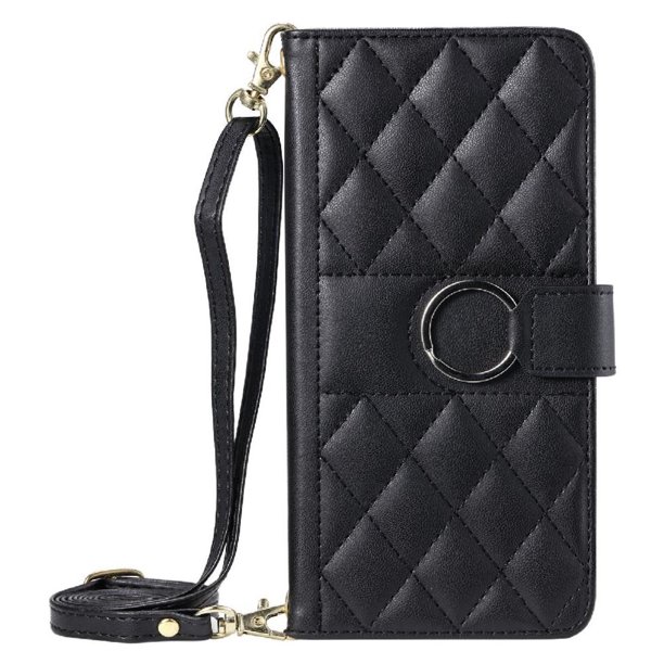 Funda tipo billetera GANGXUN para Google Pixel 9 – Tapa abatible con correa para mujer