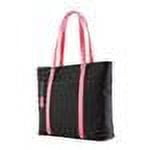 Mobile Edge 16" PC/17" Mac Komen MicroFiber Tote Black/Pink