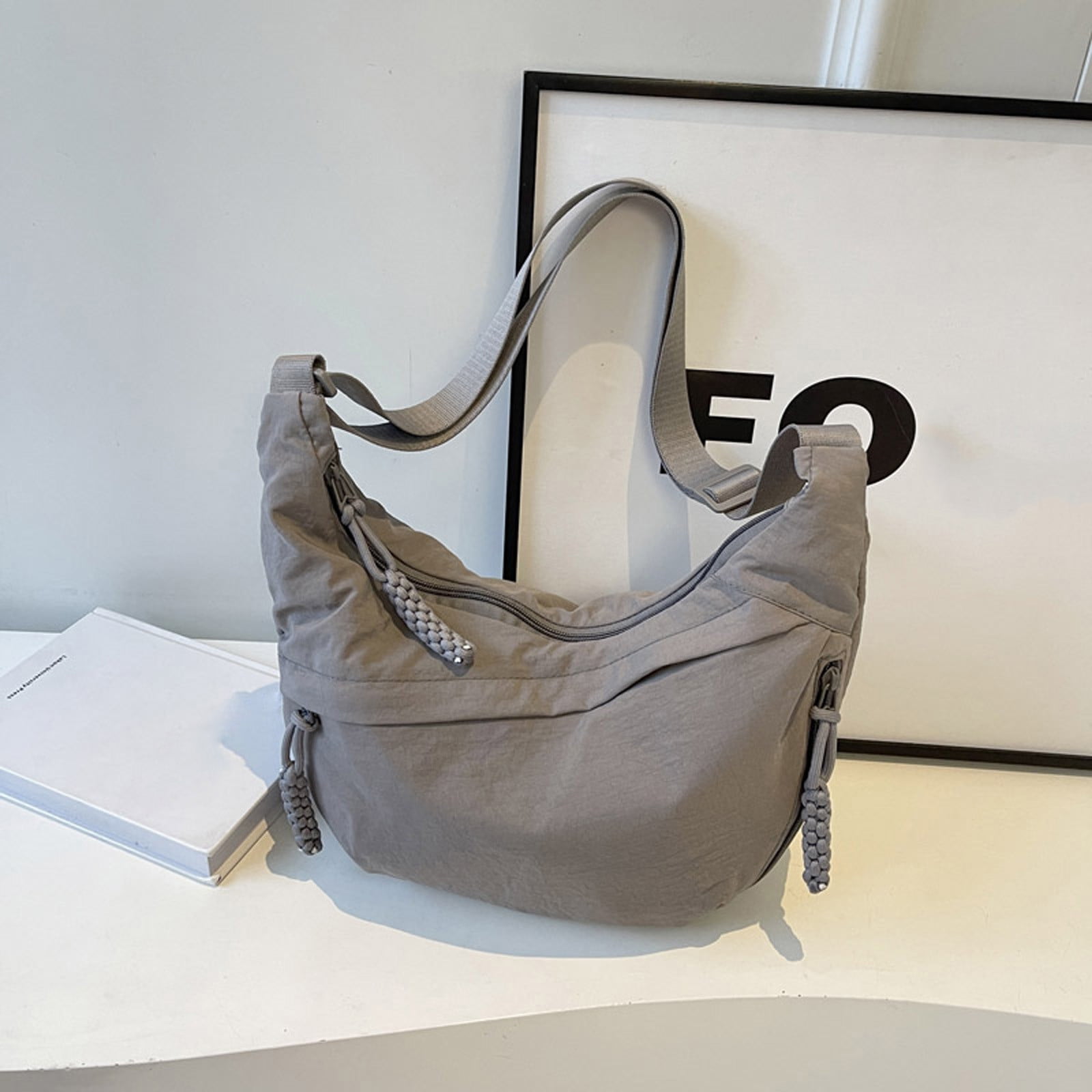 OVY Nylon Lightweight 2Way Shoulderbag L