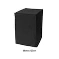 thumbnail image 3 of Cubierta protectora para muebles de exterior Matsuzay Juego de Patio Negro 68x68x120cm, 3 of 6