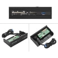thumbnail image 2 of Computer Front Panel USB 3.0 PC Internal Card Reader PC Dashboard Fits 5.25inch Drive Bay, Support M2, SD, MS, XD, CF,, 2 of 6