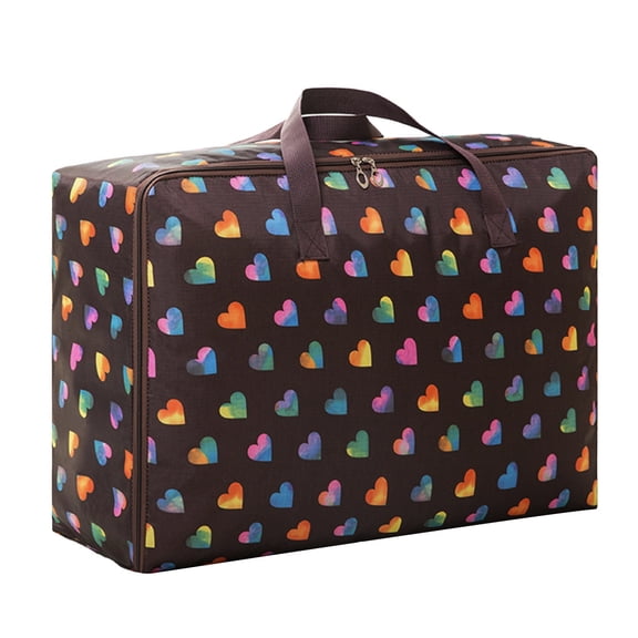 TACILIP Closet Organizers and Storage, Heavy Duty Storage with Reinforced Handles Extra Large Storage Bags for Clothes Toys Christmas Decoration Organizer Tote Bag Thickened Double Zipper