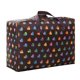 thumbnail image 2 of Bolsa de almacenamiento extra grande de alta resistencia | Asas reforzadas, tela no tejida engrosada, doble cremallera, 27,5x19,7x11,8 en azul | Ropa, juguetes, bolsa organizadora de decoración, 2 of 6