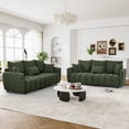 thumbnail image 5 of Rophefx Overstuffed Upholstered Deep Seat Sofa Couch with 3 Pillows, 5 of 10
