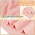 thumbnail image 3 of 39x6.7 Inch Knitted Rib Fabric Pink Rib Cuff Fabric Polyester Ribbing Fabric for Waistband Neckband Cuffs Jacket Extension Clothing Accessories, 3 of 6