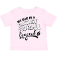 thumbnail image 3 of Inktastic My Dad is a Fantasy Football Legend Boys or Girls Toddler T-Shirt, 3 of 5