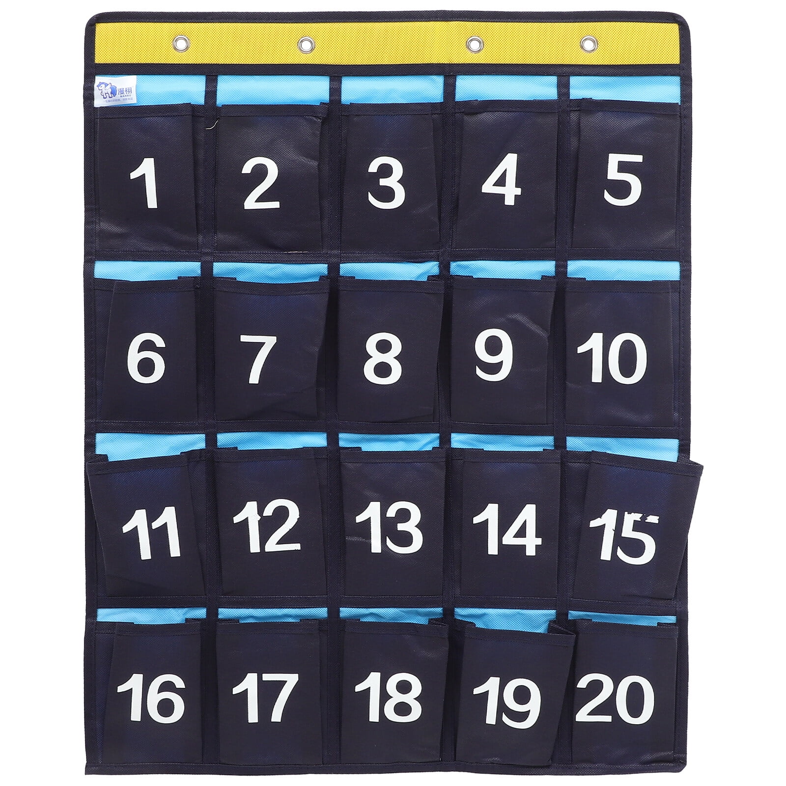 HTVRONT Vinyl Roll Holder with 24 Compartments Wall Mount/Hanging