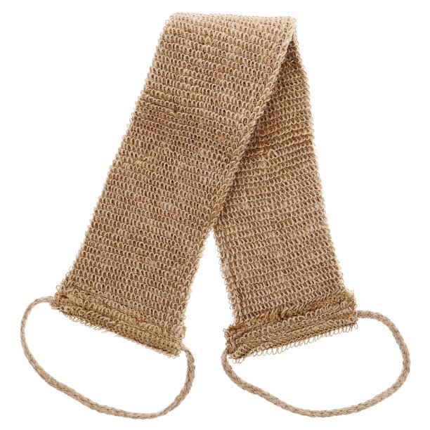 Cepillo exfoliante de espalda para ducha con asas, cepillo de lufa largo para hombres y mujeres, cepillo exfoliante corporal para ducha, accesorios de baño.