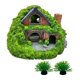 thumbnail image 1 of Decoración de acuario, casa, escondite para peces pequeños, adorno para pecera para peces Betta Doble capa, 1 of 9
