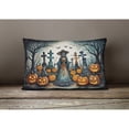 thumbnail image 3 of Carolines Treasures DAC2252PW1216 16 x 12 in. Unisex La Catrina Skeleton Spooky Halloween Fabric Decorative Pillow, 3 of 4