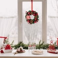 thumbnail image 1 of Gift Bag Christmas Wreath Door Hanging 25/35cm Rattan Diy Decorative Rattan Christmas Decorations, 1 of 6