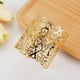 thumbnail image 3 of Brazalete para mujer, regalos para mujer, moda, cien pulseras huecas de metal a juego, apertura, joyería para mujer, pulsera hueca, 3 of 5
