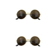 thumbnail image 4 of Gafas de sol Vogacara Multi-colores Marco de metal Estilo novedoso para mujeres Dorado, Color Té CBP251825, 4 of 6