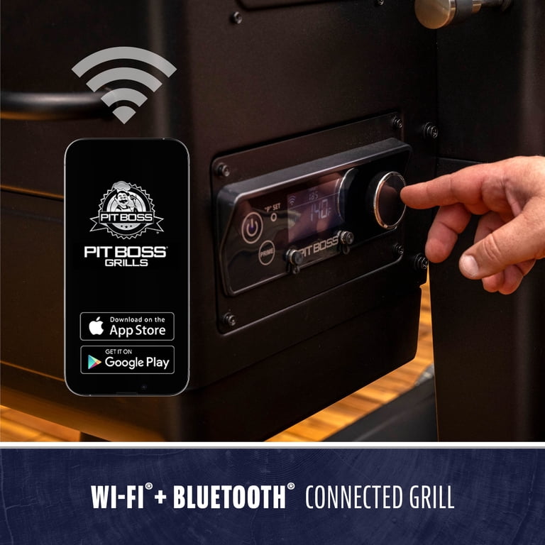 Pit Boss, Connected Grill, PB850M, 850 sq in with Wi-Fi Bluetooth