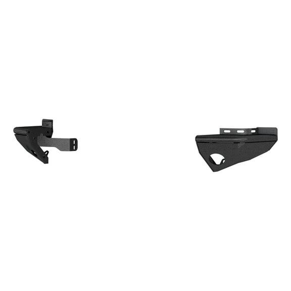 ARIES 2081221 TrailChaser Black Aluminum Rear Bumper Corners Only, Select Jeep Wrangler JK, JL Fits select: 2015-2019,2021 JEEP WRANGLER UNLIMITED