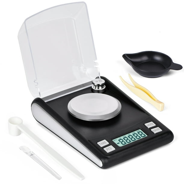Digital Milligram Mg Scale 50g x 0.001g, High Precisio Portable Jewelry Scale with LCD Backlit