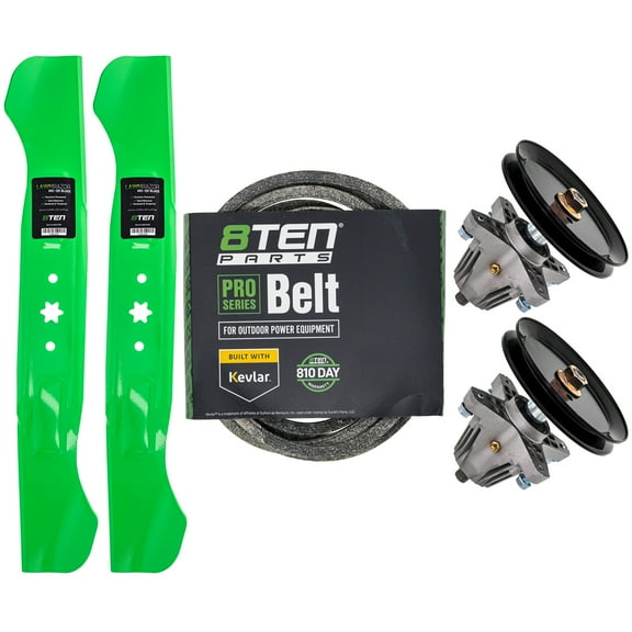 8TEN Blade Spindle Belt Kit for MTD Troy Bilt 46 inch Bronco MK1005628