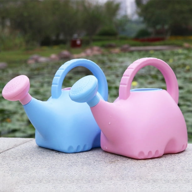 SPRING PARK Plastic Watering Can Small Lightweight Cute Indoor Outdoor