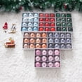 thumbnail image 3 of Christmas Ball Exquisite Festive Ornamental Delightful  Tree Painted Christmas Ball Pendant for Home, 3 of 8