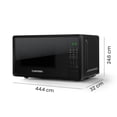 thumbnail image 2 of Chefman Horno microondas, 0,7 pies c&uacute;bicos, microondas digital de acero inoxidable de 1150 vatios con 8 men&uacute;s autom&aacute;ticos 10 niveles de potencia modo ecol&oacute;g, 2 of 6