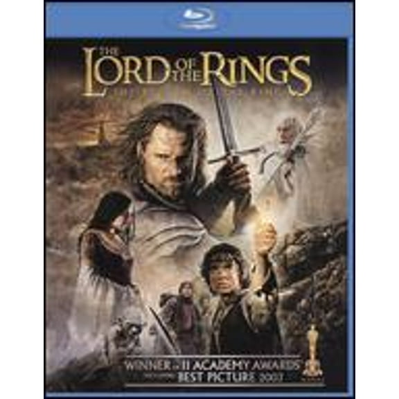 Pre-Owned The Lord of the Rings: The Return of the King [2 Discs] [Blu-ray/DVD] (Blu-Ray 0794043131837) directed by Peter Jackson