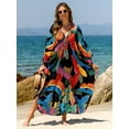 thumbnail image 7 of Caftan dresses for Women Stylish Kaftan Plus Size Beach Cover up Soft Loungewear, 7 of 7
