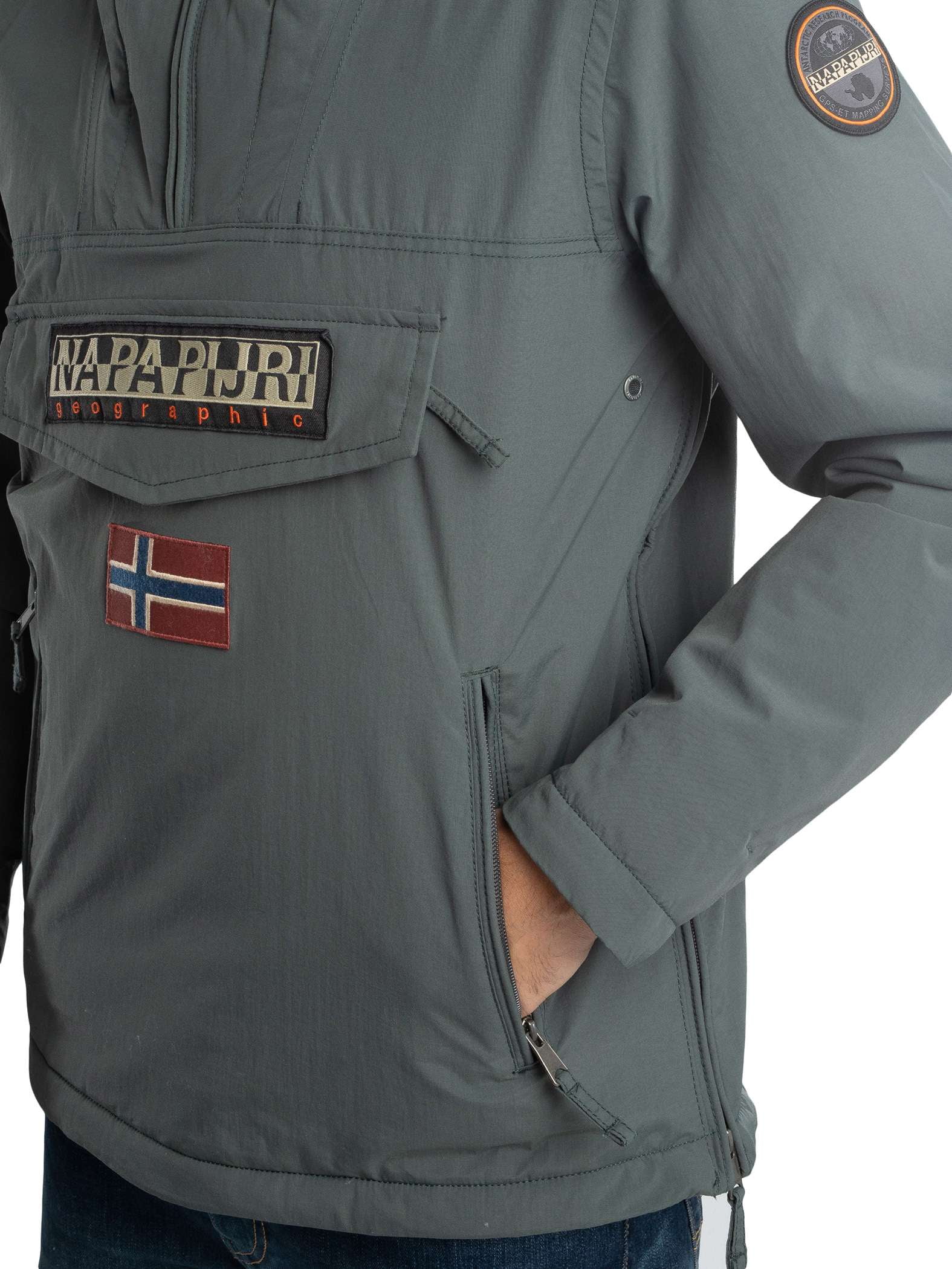 Napapijri rainforest pocket grey discount