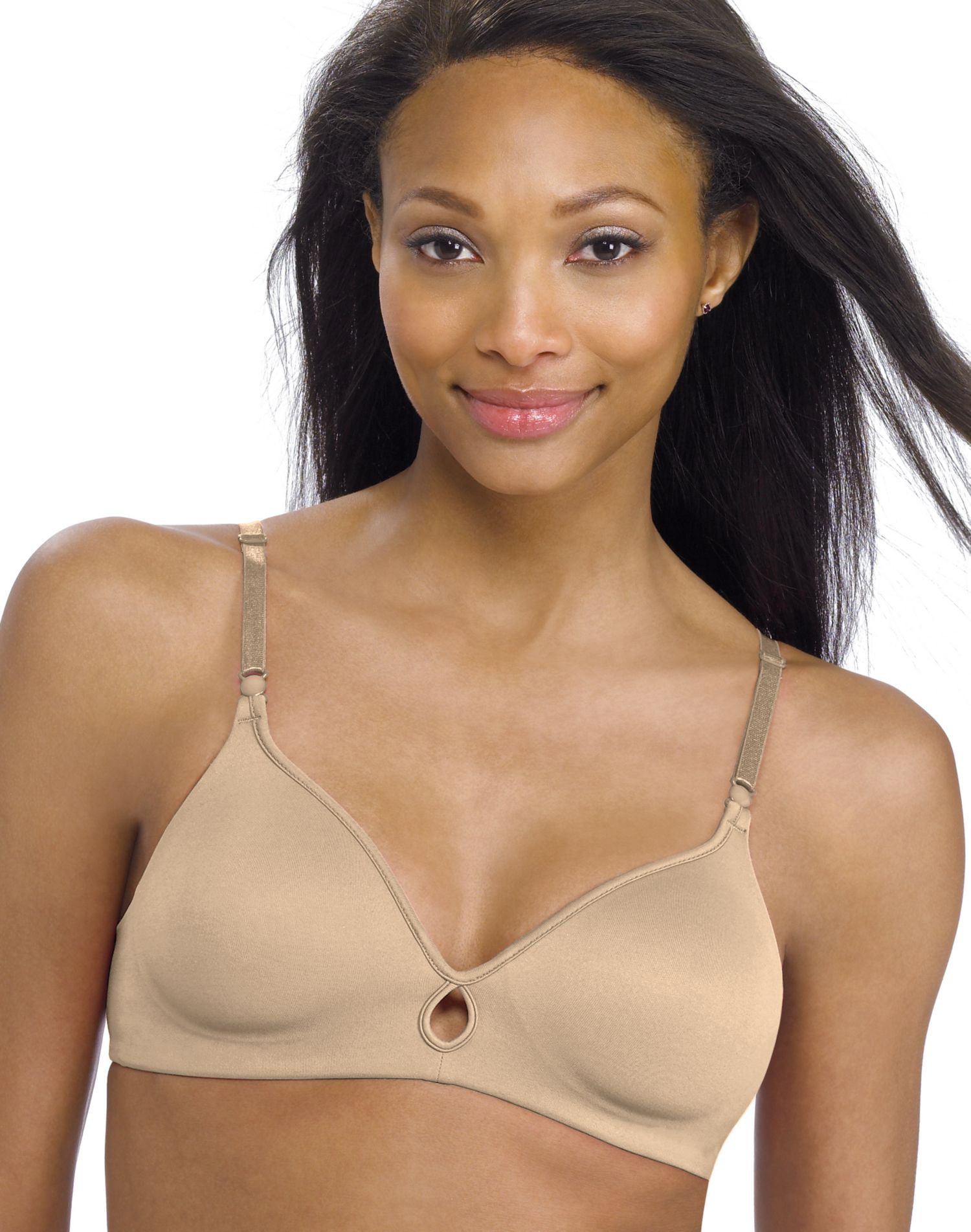 Barely There Invisible Look Women`s Wirefree Bra - Best-Seller, 34B 