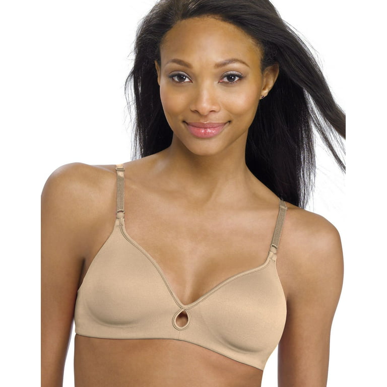 Barely There Invisible Look Women`s Wirefree Bra - Best-Seller, 38C 