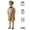 Beige Y9y1, variant on LYMAYTER Formal Baby 4Pcs Set For Toddler Wedding Graduation Short Shirt Short Pants Suspenders Bow Tie