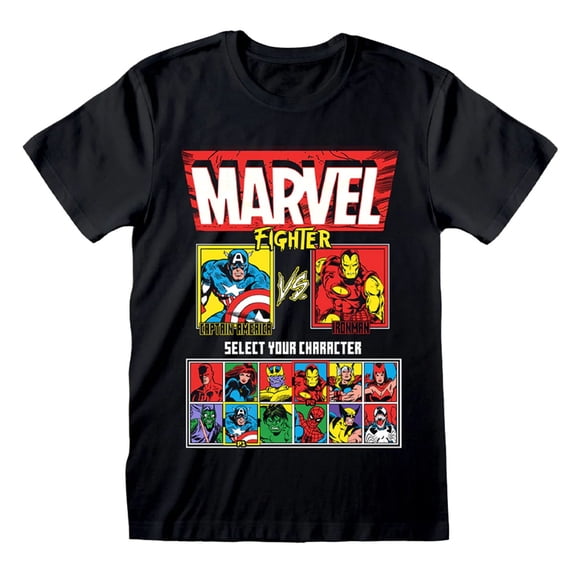 Marvel Comics T-Shirt Adulte Vs Écran