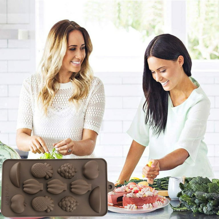 Pianpianzi Cookie Dough Freezer Tray Insulated Ice Storage Container Ice  Surrender Baking 11 Grids Jelly Fruit Chocolate Silicone Ice Cake Mould
