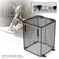 thumbnail image 3 of Pet Reptile Anti scald Lamp Mesh Cover Day Night Ceramic Light Bulb Heating Lampshade(Cubiod), 3 of 12