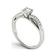 thumbnail image 2 of 3/8 Carat T.W. Diamond Classic 14kt White Gold Engagement Ring, 2 of 4
