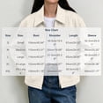 thumbnail image 3 of Riecok Womens Suede Jacket Long Sleeve Zip up Coats Lapel Collar Solid Jackets Casual Fall Outerwear with Pocket L, 3 of 8