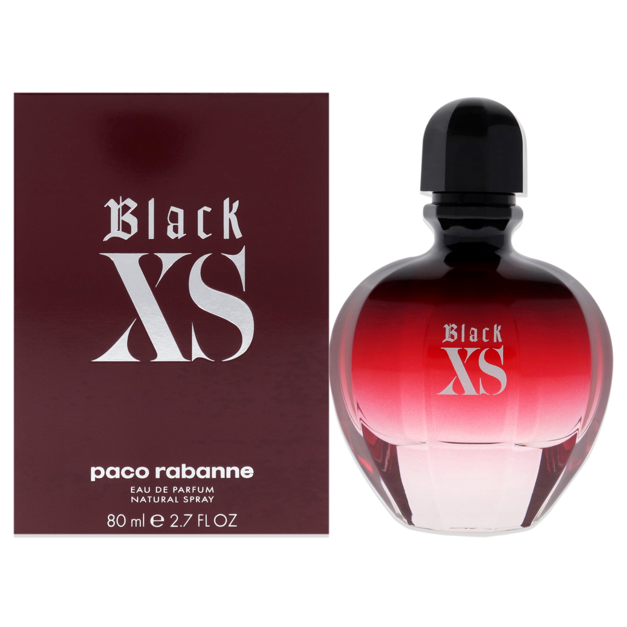 Paco Rabanne Black Xs香水 100ML Paco Rabanne Black XS EDP Spray 2.7 oz - Walmart.com