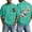 Mint Green, variant on Fruit of the Spirit Christian Graphic T Shirts for Men Vintage Washed Oversized Tshirt Faith Back Print Religious Short Sleeve Casual Tops for Streetwear Summer