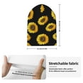 thumbnail image 2 of Kdxio Sunflower (2) Winter Beanie for Men Women Beanie Knit Hat Cuffed Cap Beanie Knit Chunky Snow Cap, 2 of 6