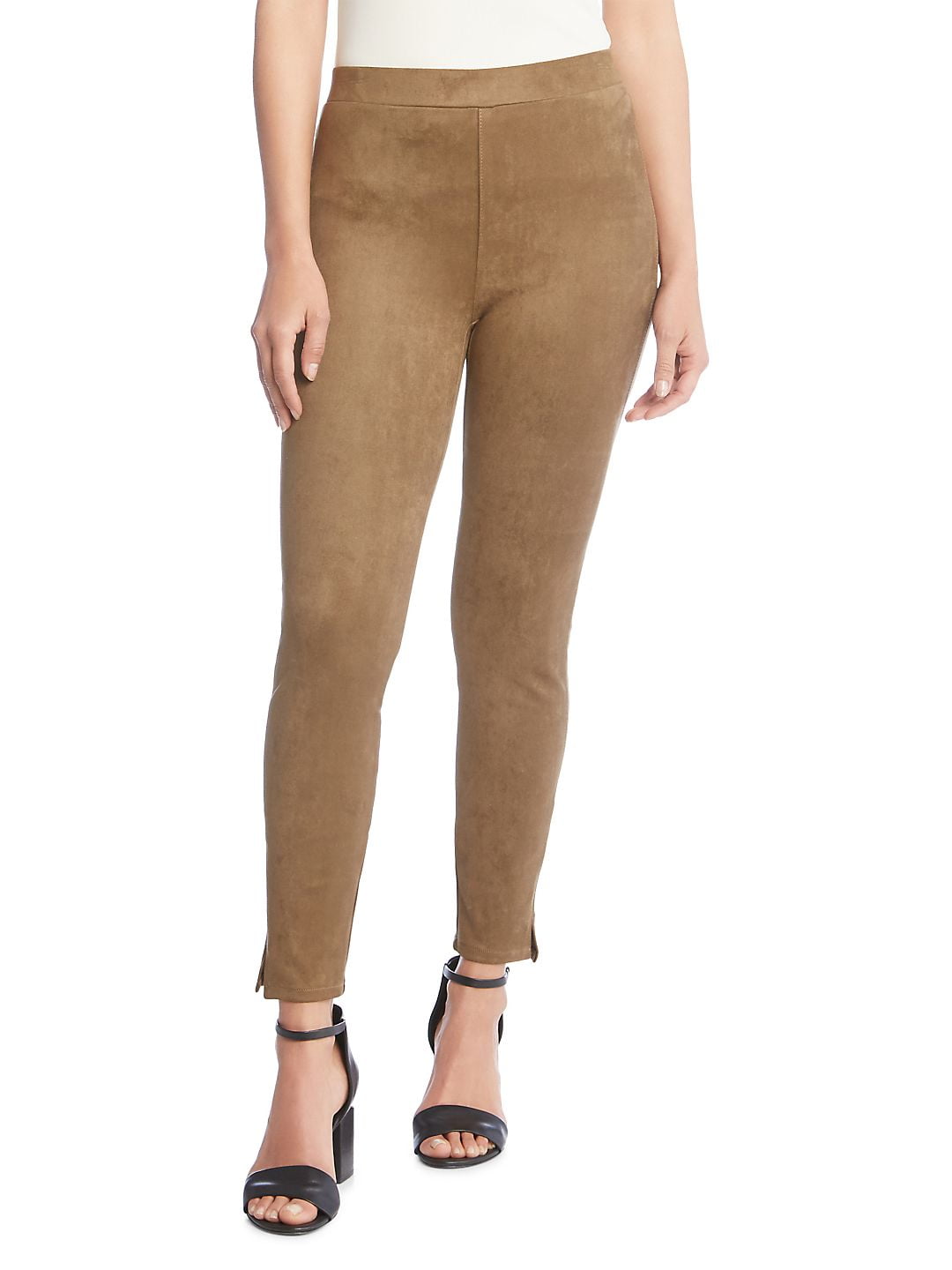 Karen Kane Womens Faux-Suede Casual 
