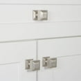 thumbnail image 5 of Grandeur 802236 Carre 1-1/4" Solid Brass Stepped Square Cabinet Knob - Brass, 5 of 7