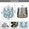thumbnail image 2 of Yayeee Ashtray with Lid for Cigarette Smokeless Stainless Steel Home Ash Holder, Easter Eggs, 2 of 7