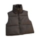 thumbnail image 1 of HongQid Womens Zip Up Puffer Vest Stand Collar Sleeveless Padded Jacket Coat, 1 of 5