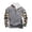 Gray, variant on Men's Western Cowboy Shirt Big And Tall Long Sleeve T Shirt Aztec Tribal Ethnic Men's Western Sweatshirt 1/4 Zip Stand Up Collar Sweatshirts Patchwork Pullover with Pockets