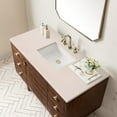thumbnail image 5 of James Martin Vanities 48" Single Vanity, Mid-Century Walnut w/ 3 CM Eternal Marfil Top, 5 of 12