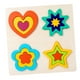 thumbnail image 4 of Juguete Montessori con forma de madera para niños, rompecabezas con clavijas, regalos de San Valentín, actividad educativa preescolar para niños de 2 Estilo B, 4 of 9