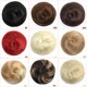 thumbnail image 3 of Peluca de mujer Moño de pelo sintético Moño de donut recto Postizo de encaje sintético Moño de ballet falso para mujeres Niñas Señora Peluca sintética femenina, 3 of 5