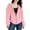 Pink #001, variant on Women's Oversized Fit Zip Up Hoodie Soft Cotton Baggy Hooded Sweatshirt with Kangaroo Pockets, L